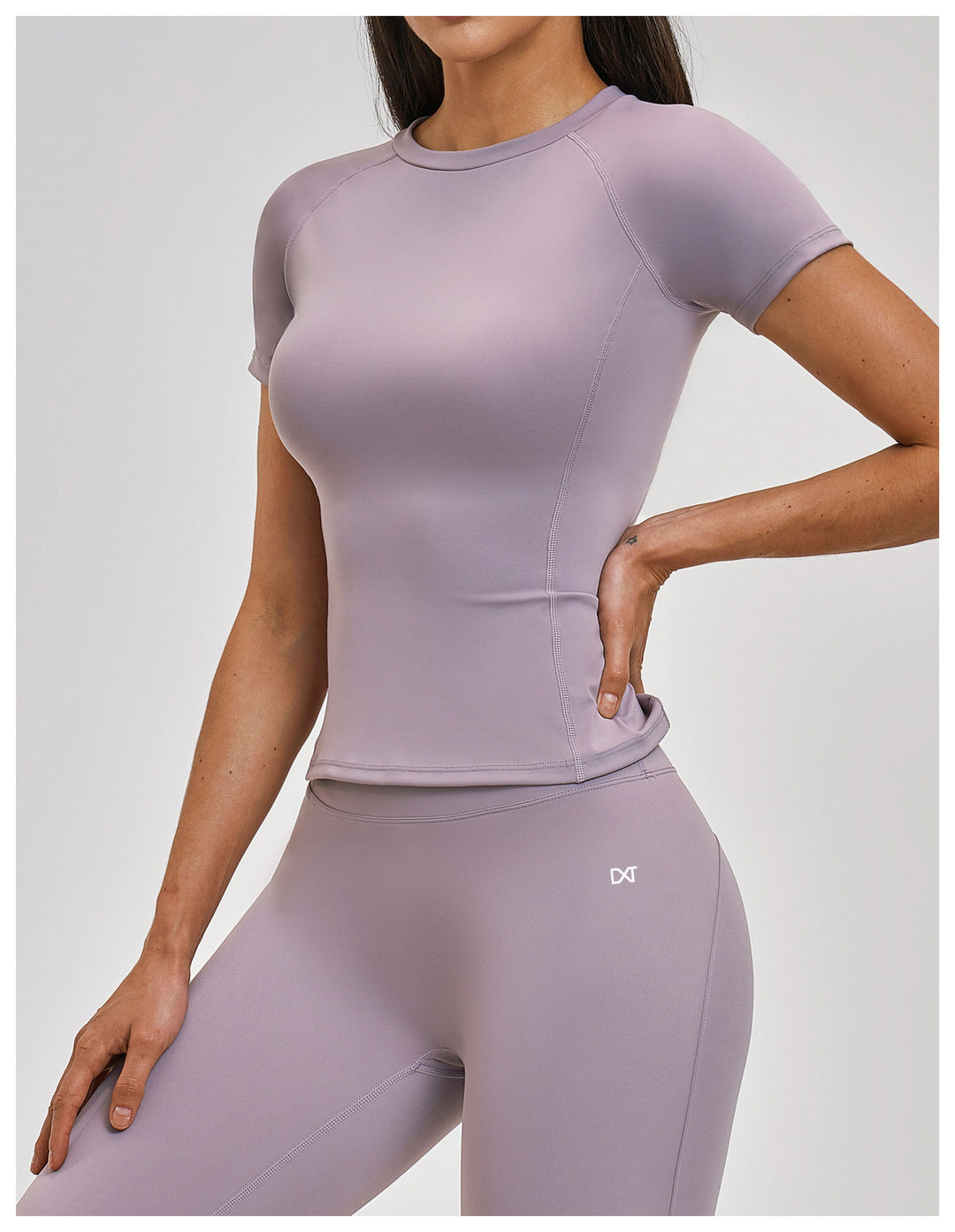 The Studio Contour Tee Lavender