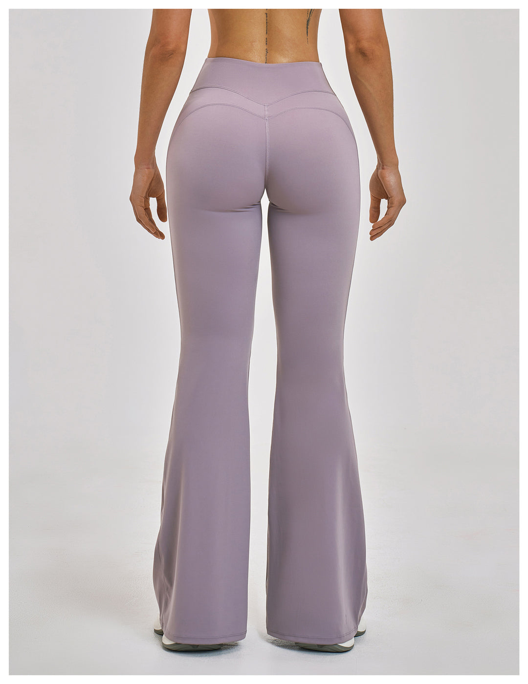 The Studio High Waist Flare Lavender