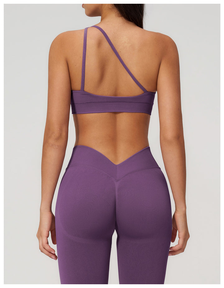 The One Strap Bra Plum