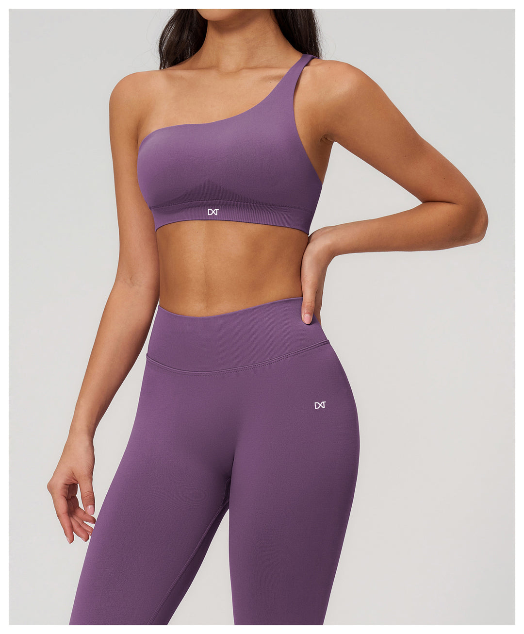 The One Strap Bra Plum