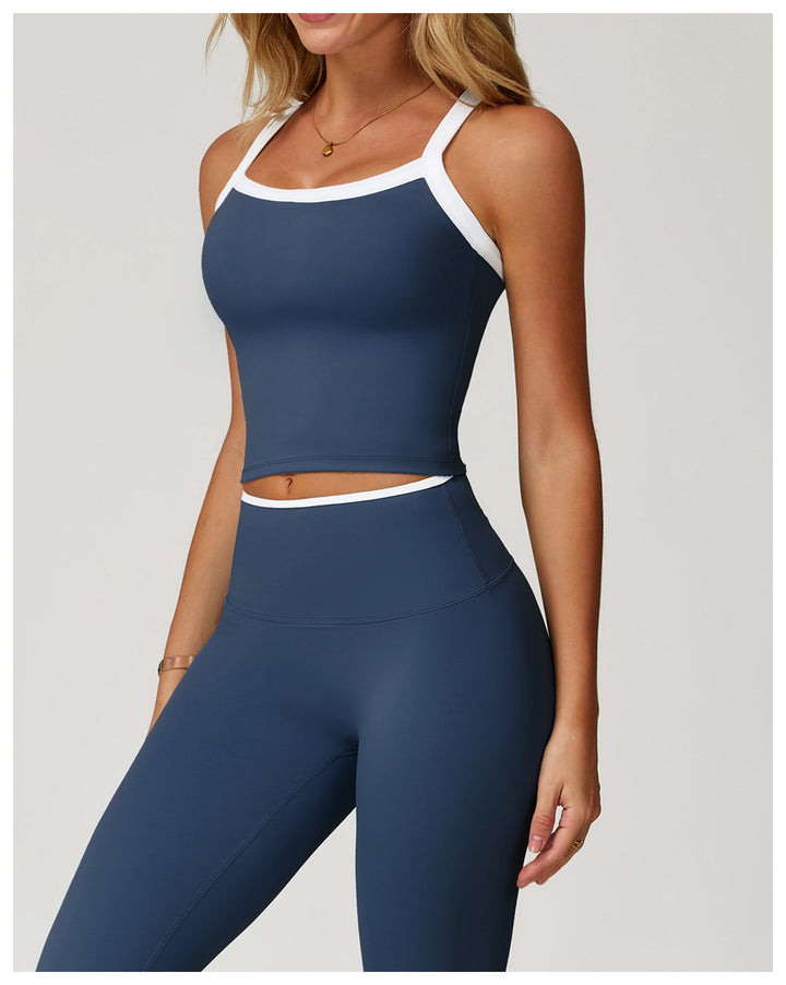 The Halo Cami Tank Navy