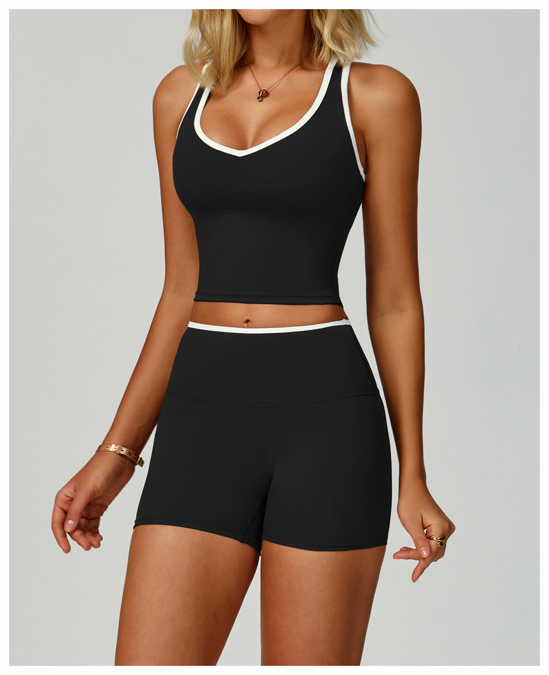 The Halo Tank Black