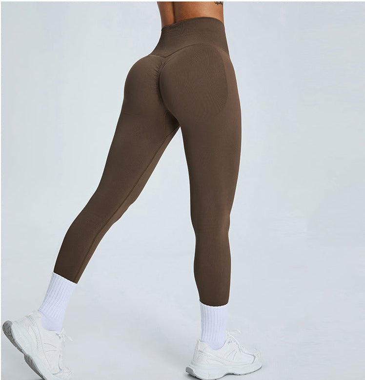 The Core Sculpt Scrunch Leggings Brown