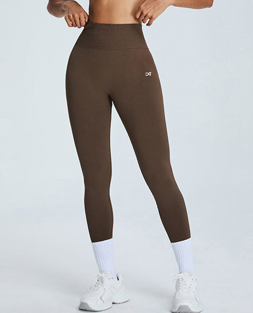 The Core Sculpt Scrunch Leggings Brown