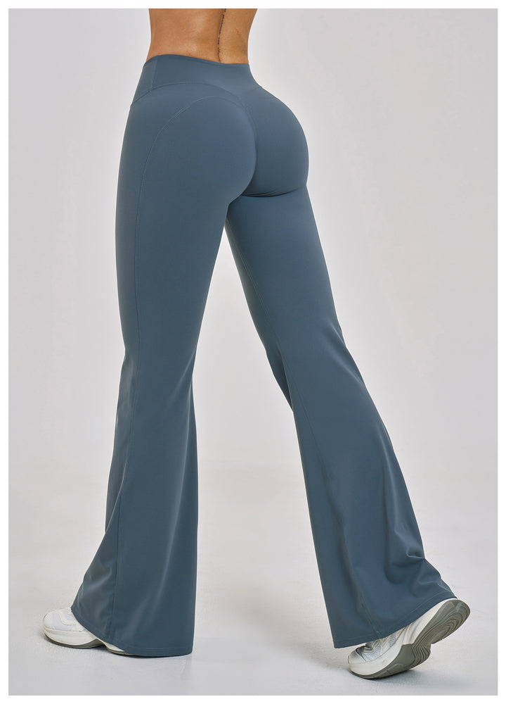 The Studio High Waist Flare Blue