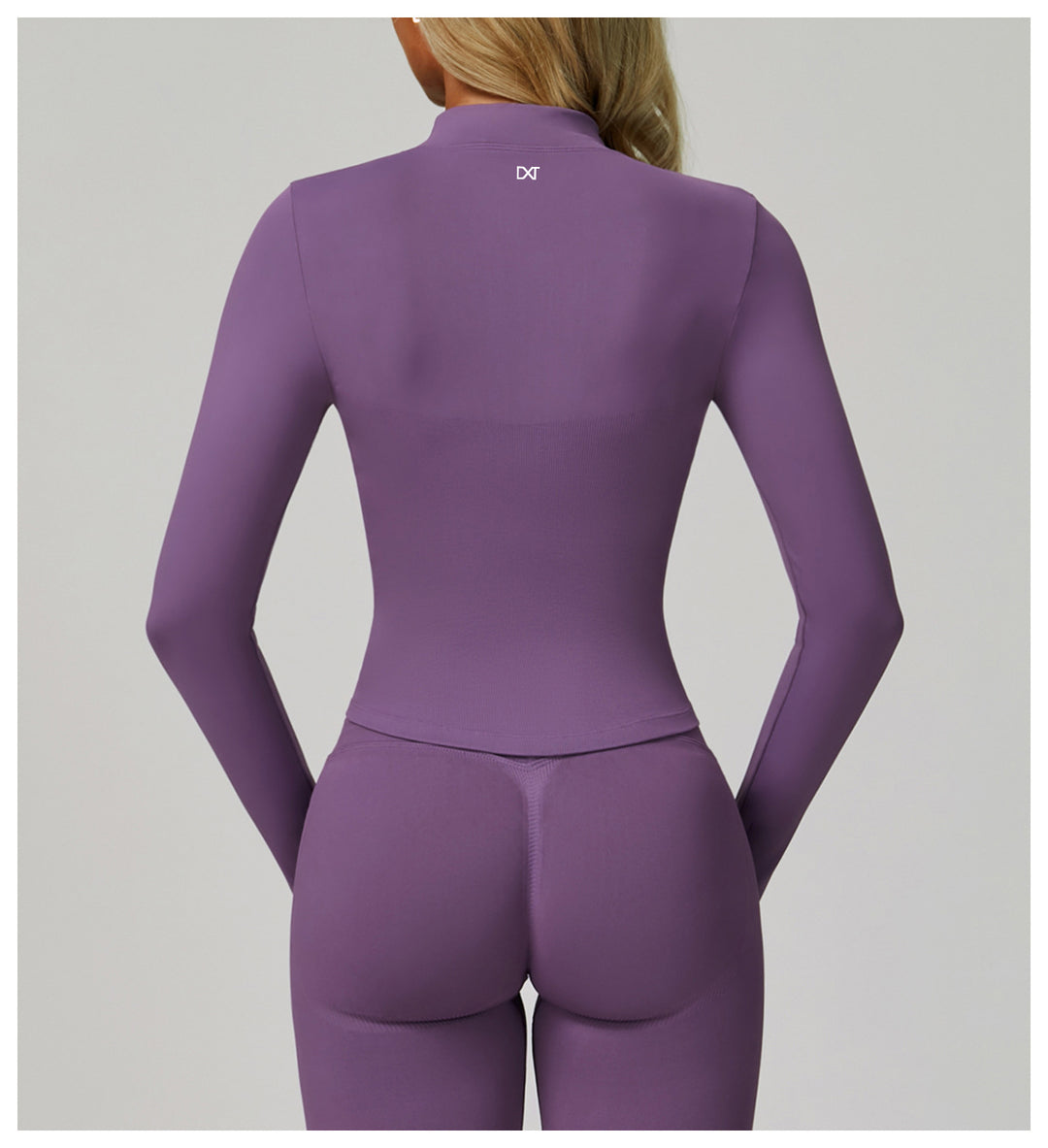 The Sculpt Jacket Plum