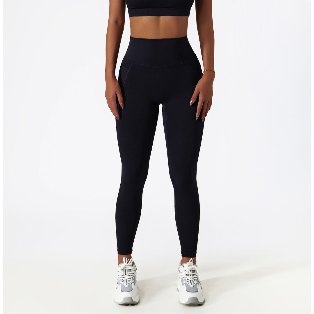 The Frame Pocket Leggings Black