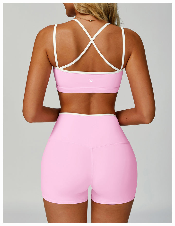 The Halo Bra Soft Pink