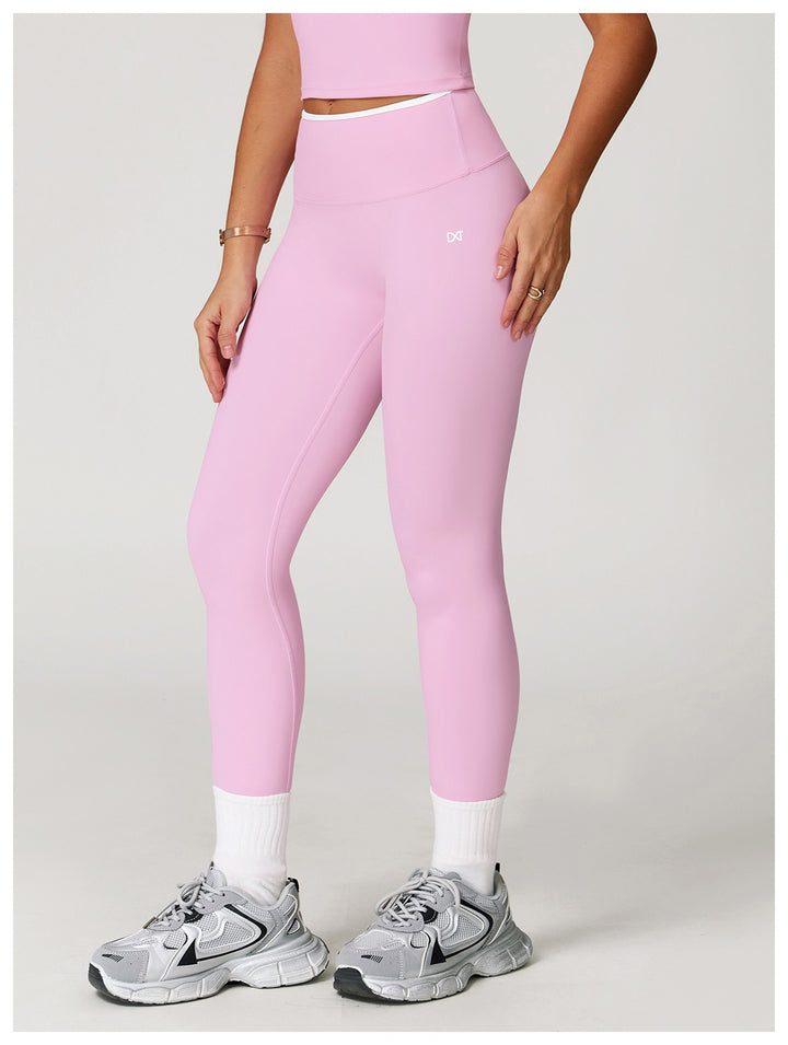 The Halo High-Waisted Leggings Soft Pink