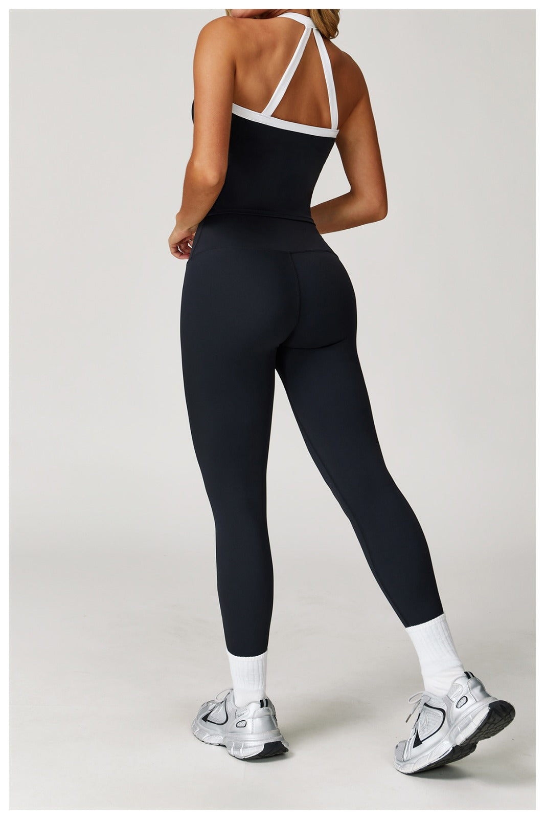 The Halo High-Waisted Leggings Black