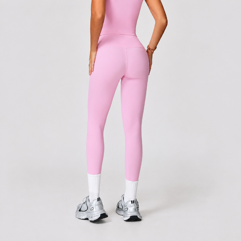 The Halo High-Waisted Leggings Soft Pink