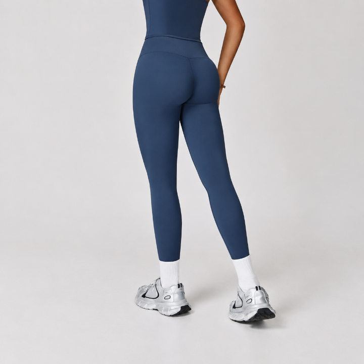 The Halo High-Waisted Leggings Navy