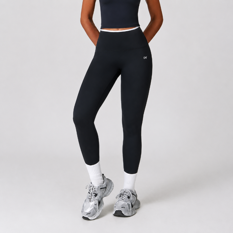 The Halo High-Waisted Leggings Black