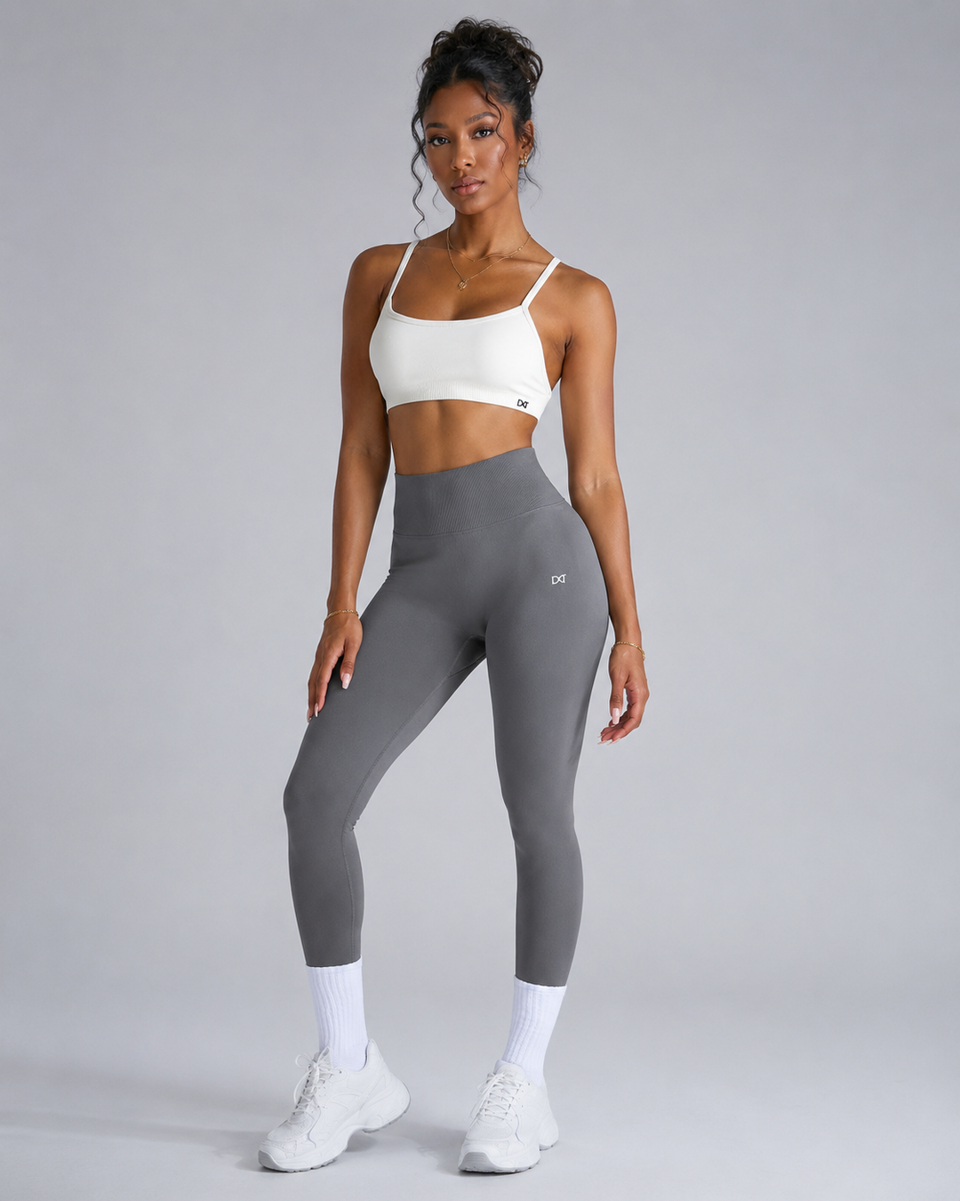 The Core Sculpt Scrunch Leggings Grey