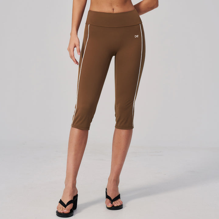 The Line Capri Pant Brown