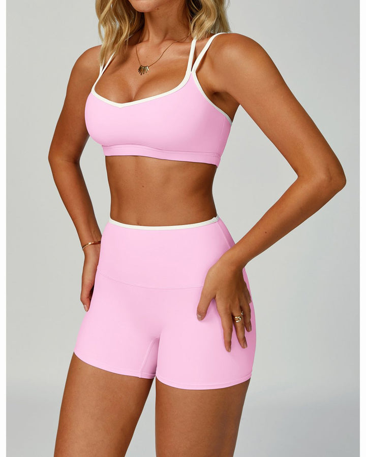 The Halo Bra Soft Pink