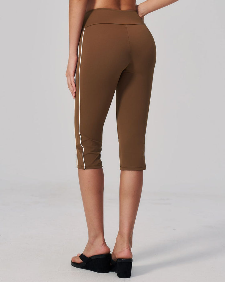 The Line Capri Pant Brown