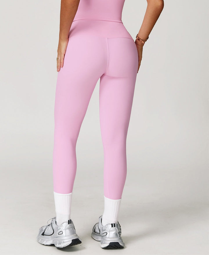 The Halo High-Waisted Leggings Soft Pink