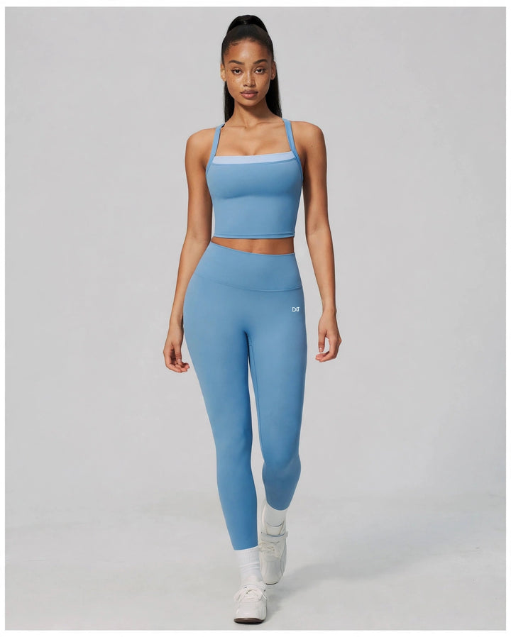 The Contour Legging Coastal Blue