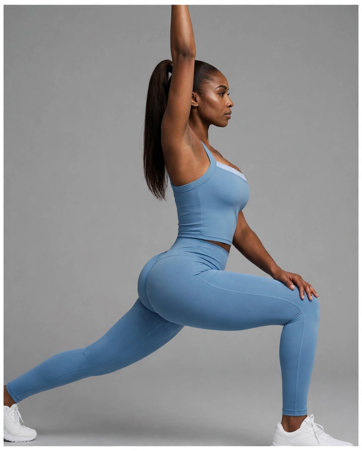 The Contour Legging Coastal Blue