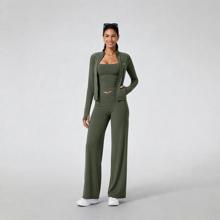 The Form Office Pant Olive