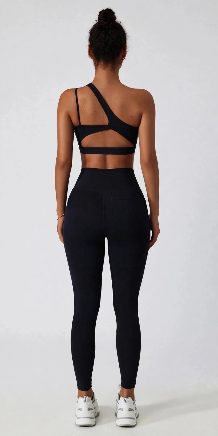 The Frame Pocket Leggings Black