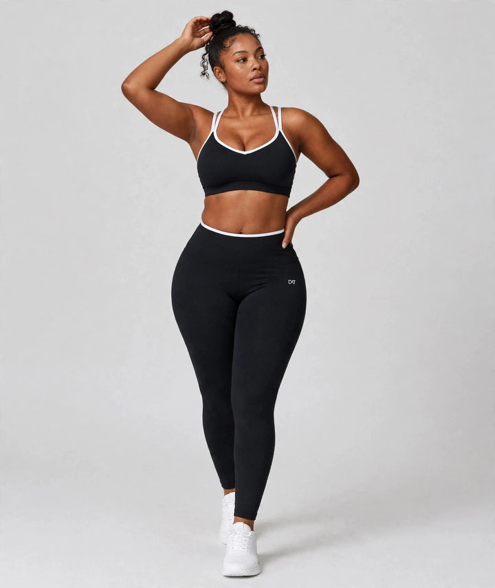 The Halo High-Waisted Leggings Black