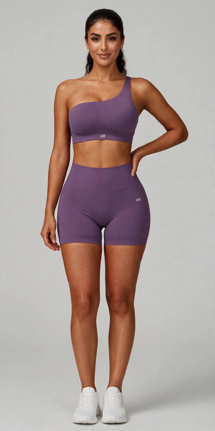 The One Strap Bra Plum