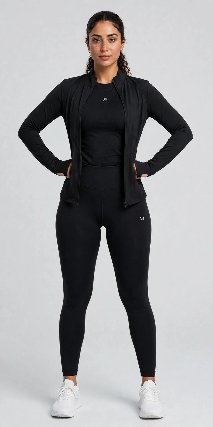 The Sculpt Jacket Black
