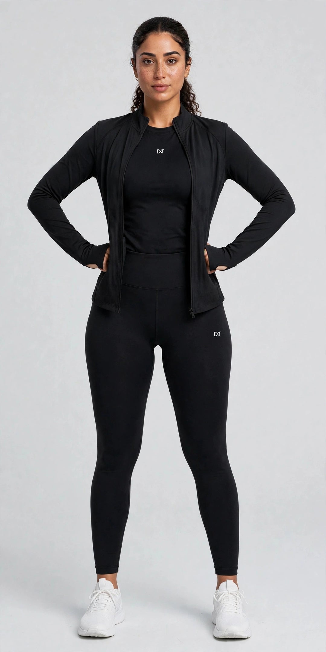 The Core Sculpt Scrunch Leggings Black