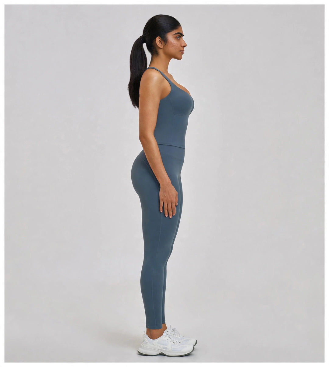 The Studio Crossback Tank Blue