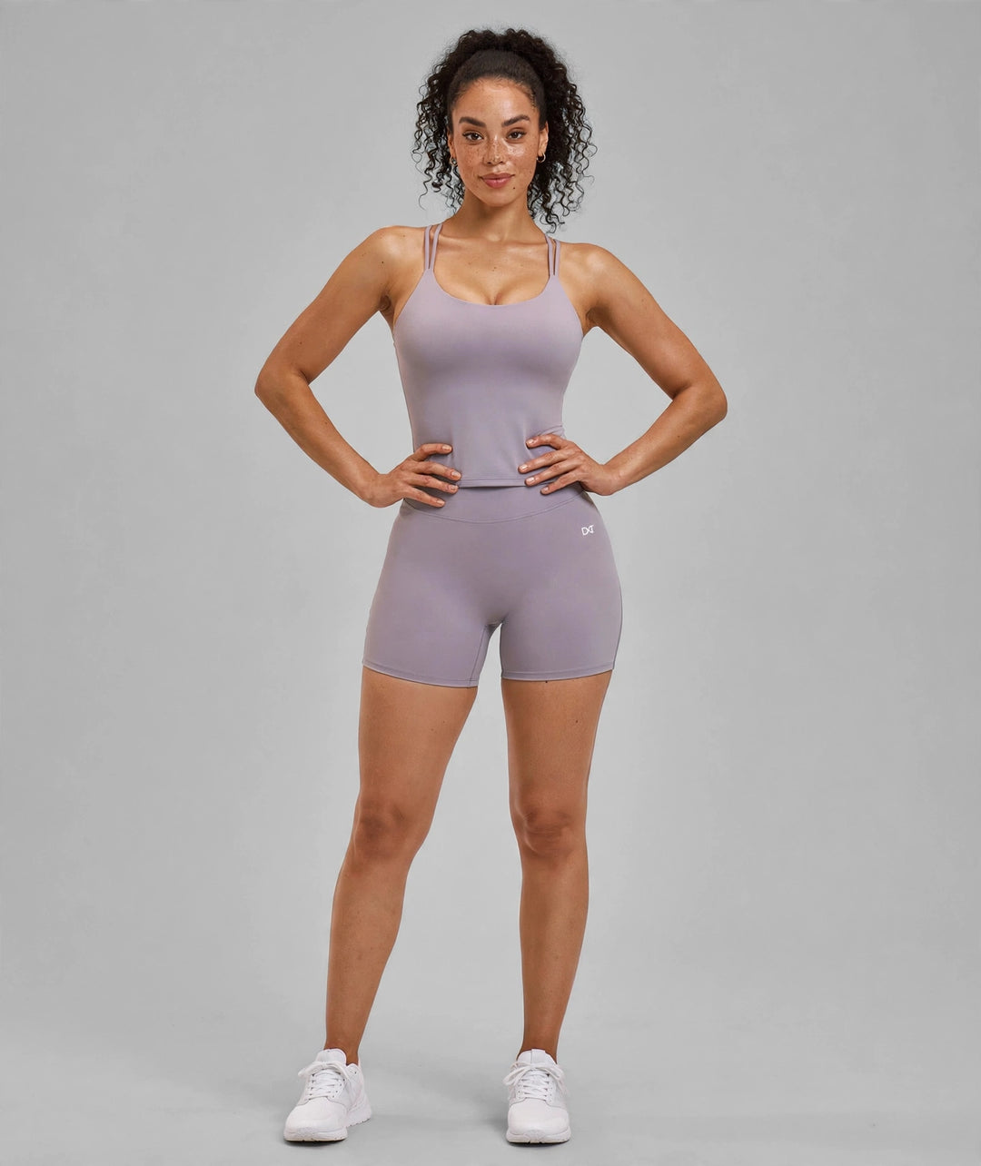 The Studio Crossback Tank Lavender