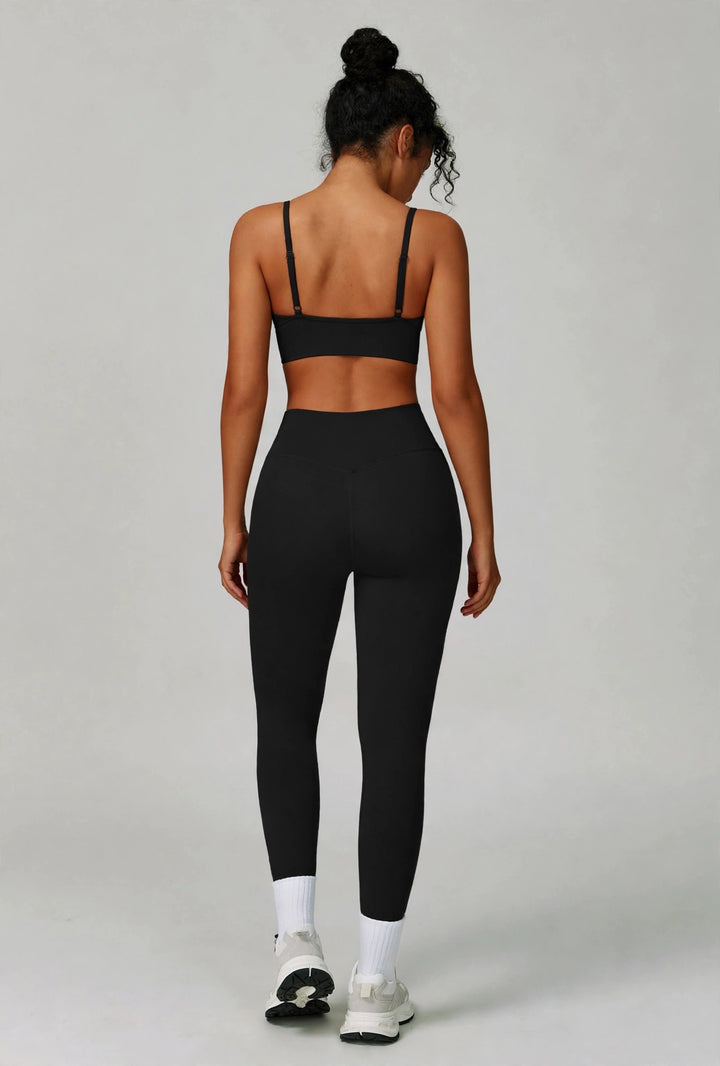 The V-Line Bra Black