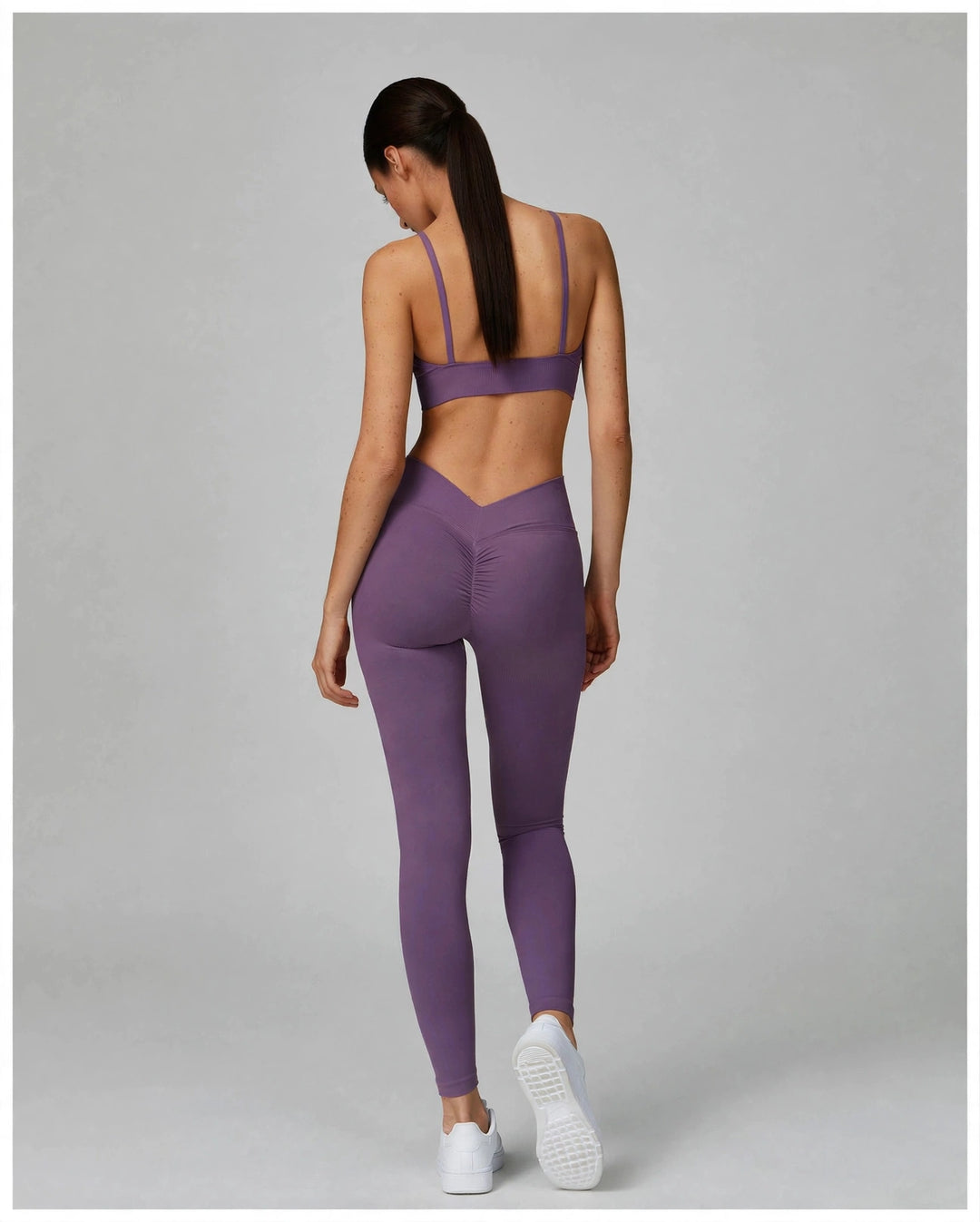 The V-Line Bra Plum