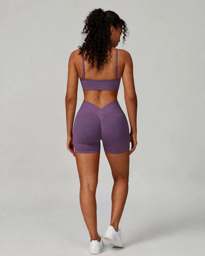 The V-Line Bra Plum